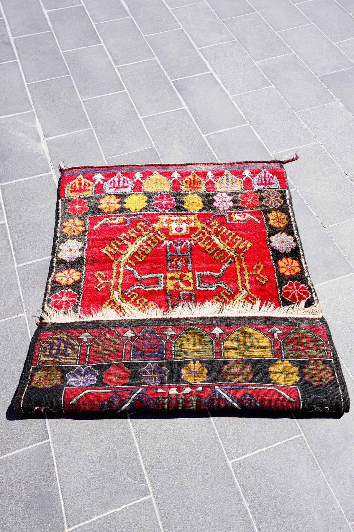 Anatolian Hand Woven Nomadic Konya-Yatak Rug