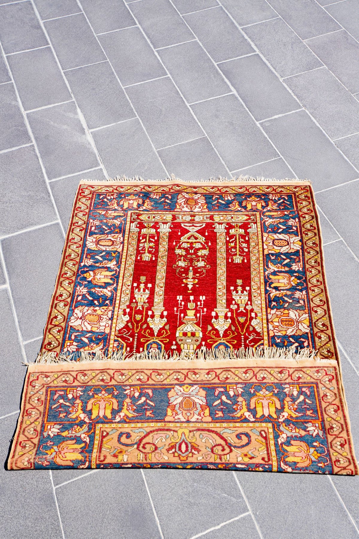 Anatolian Hand Woven Nomadic Dazkiri Rug